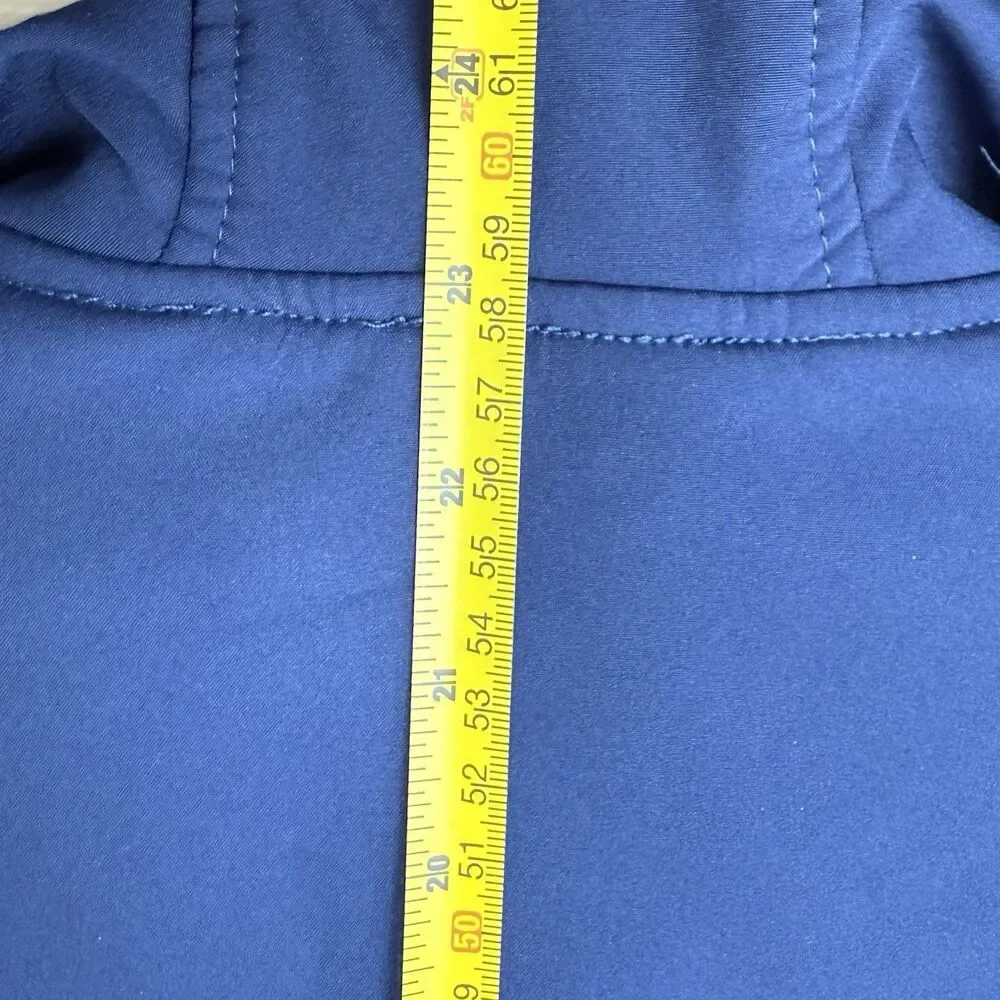 Snozu Jacket Boy M 10/12 Softshell Hooded Full Zip Blue